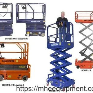 Drivable And Push-Able Scissor Lifts