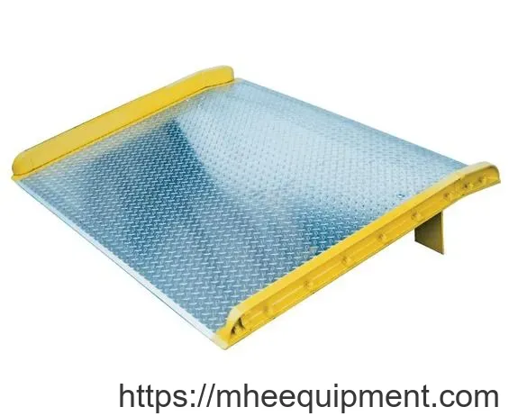 Aluminum Dockboards With Steel Curbs