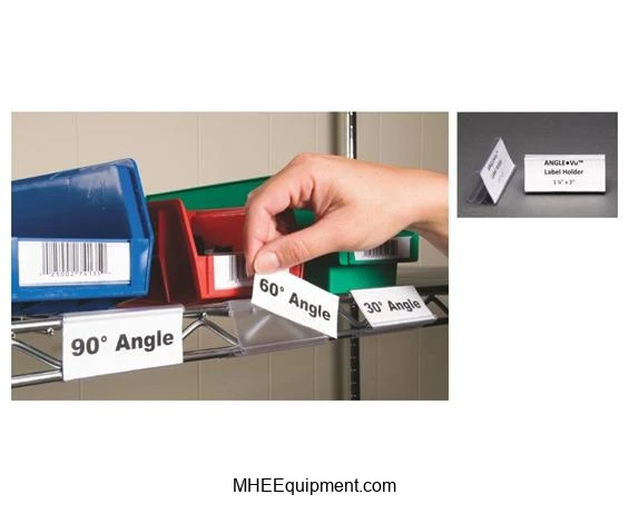 Wire-Rac™ Angle-Vu Label Holders