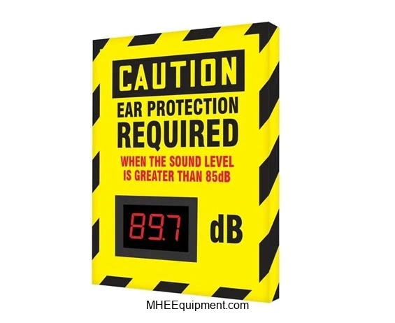 Electronic Decibel Meter Signs