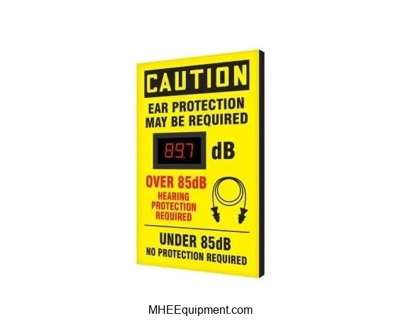 Electronic Decibel Meter Signs
