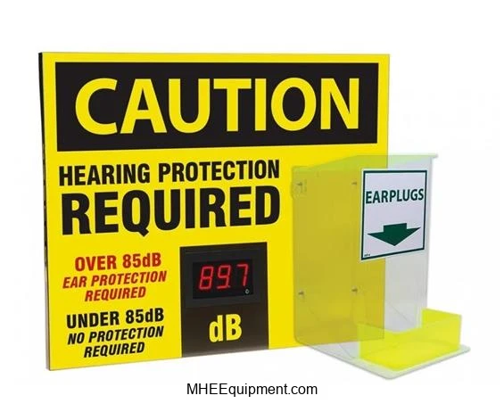 Electronic Decibel Meter Signs